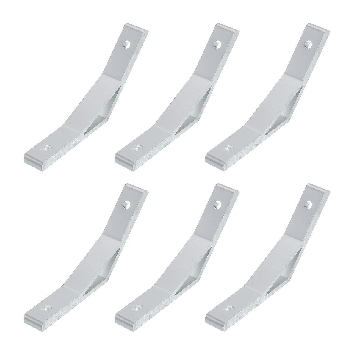 Unique Bargains Aluminum Alloy Corner Brace Joint Connector Mount 135 Degree Angle Profile Brackets for 2020 Series - thumbnail 5