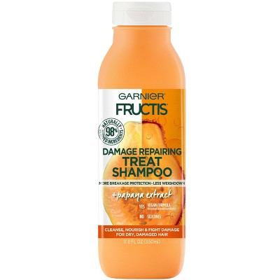 Garnier Fructis Papaya Damage Repairing Treat Shampoo - 11.8 fl oz