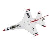 Lockheed F-16C Fighting Falcon Fighter Aircraft "Thunderbirds #1" (2017) US Air Force 1/72 Diecast Model by Hobby Master - 2 of 4