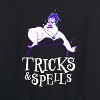 Women's - Disney Villains - Tricks & Spells Lightweight French Terry Wide Neck Long Sleeve Shirt - 2 of 4