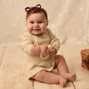 Silicone Baby Bunny Teething Toys - Cute Animal Shaped Teething Relief for 0-6 Months, Easy to Clean Teether Ring - Newborn Essentials (Vanilla) - 2 of 4