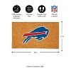 EvergreenNFLBuffalo Bills Logo Natural Coir 28 x 16 Inches Indoor Outdoor Doormat - 3 of 4