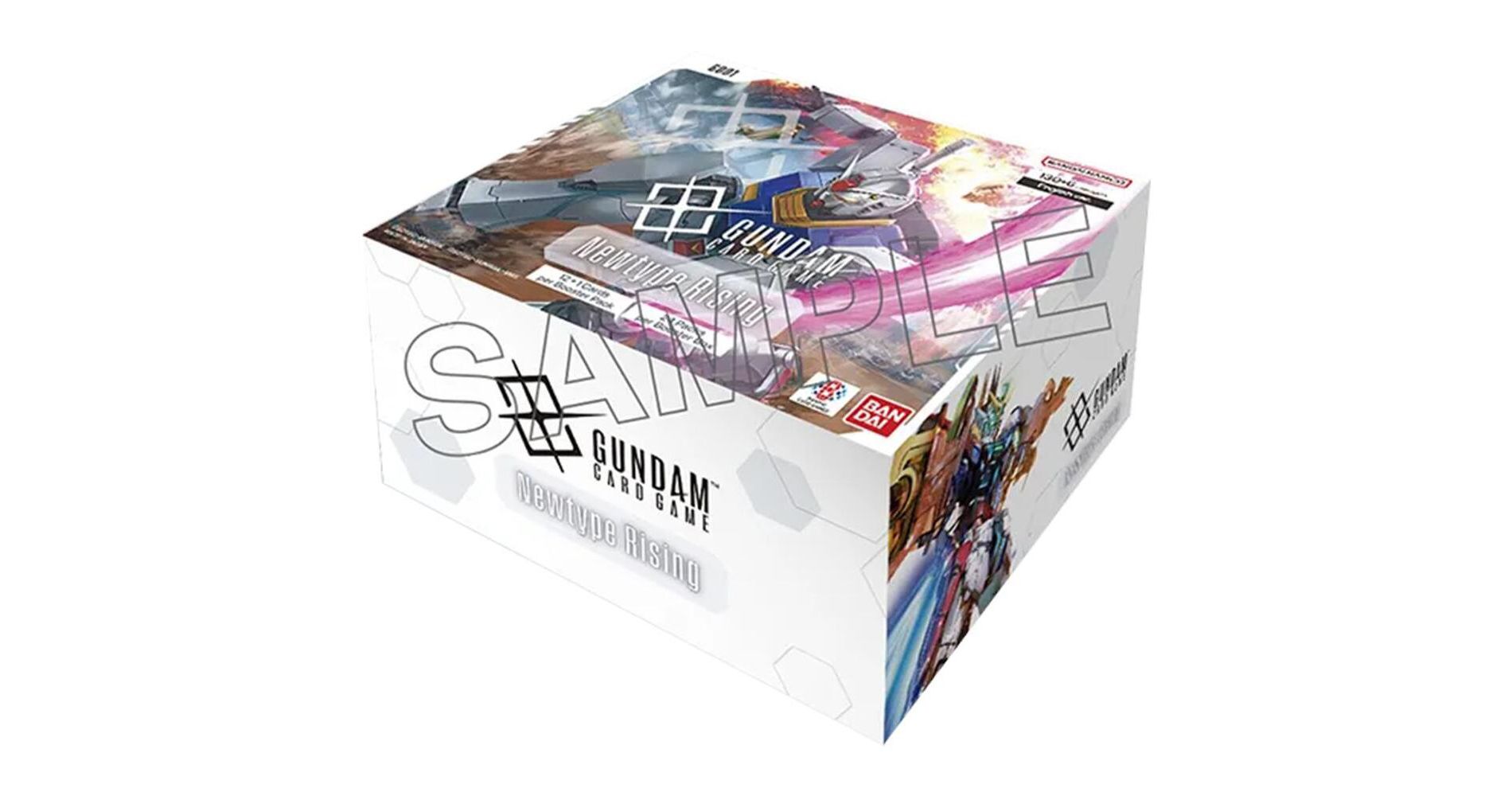 Bandai Gundam Card Game Booster Box - Newtype Rising (GD01) - 24 Packs