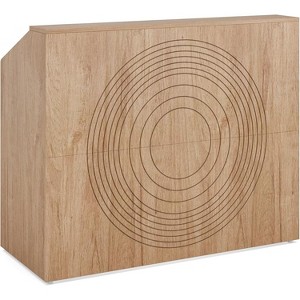 Tribesigns Reception Desk with Counter, 47" Front Desk - 1 of 4