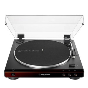 Audio-Technica AT-LP60X-BN Fully Automatic Belt-Drive Stereo Turntable (Brown/Black) - 1 of 4