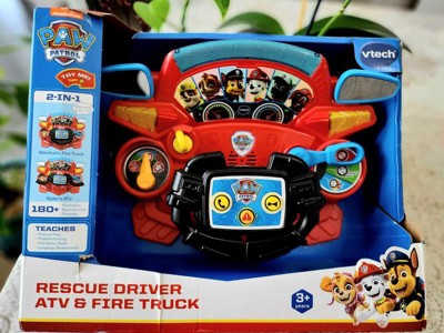 Vtech Paw Patrol Rescue Driver Atv & Fire Truck : Target