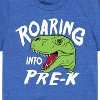 Boys' - Instant Message - Roaring Into Pre K Short Sleeve Graphic T-Shirt - 2 of 4