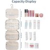Narwey Hanging Floral Toiletry Bag for Women Travel Makeup Bag - 3 of 3