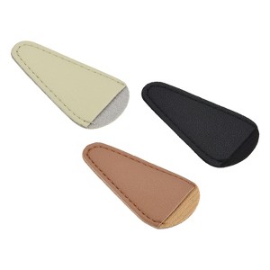 Unique Bargains Eyebrow Trimming Beauty Tool Protection PU Leather Scissor Sheaths 2.9"x1.5" 3 Pcs - 1 of 4