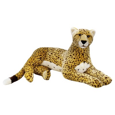 big cheetah stuffed animal