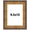 PosterPalooza | Photo Size Museum Gold Picture Frame - UV Acrylic, Foam Board Backing, Hanging Hardware - 2 of 4