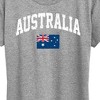 Women's - Instant Message - Australia Flag Short Sleeve Graphic T-Shirt - 2 of 4