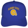 Albany State University Primary Logo Foam Snapback Trucker Hat -, Royal, One Size - 2 of 4