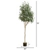 Nearly Natural 6-ft Artificial Olive Tree - image 2 of 4