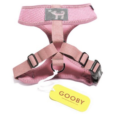 Gooby Choke Free Freedom Harness for Small Dogs, XSmall, Pink