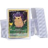 Monster Top Loaders for Trading Cards - 50, 3x4" Clear Hard Plastic Protector w White Border- Compatible w Yugioh, Sports & More - Stocking Stuffer - 3 of 4