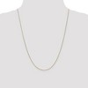Black Bow Jewelry 0.65mm 10k Yellow Gold Diamond Cut Wheat Chain Necklace - 2 of 4