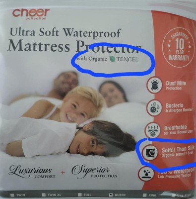 Cheer Collection Tencel deals Air Flow Waterproof Mattress Protector