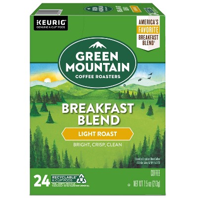 Green Mountain Coffee Breakfast Blend Keurig K-Cup Coffee Pods