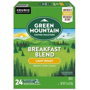 Green Mountain Coffee Breakfast Blend Keurig K-Cup Coffee Pods - 1 of 4