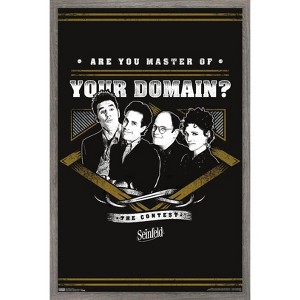 Trends International Seinfeld - Domain Framed Wall Poster Prints - 1 of 4