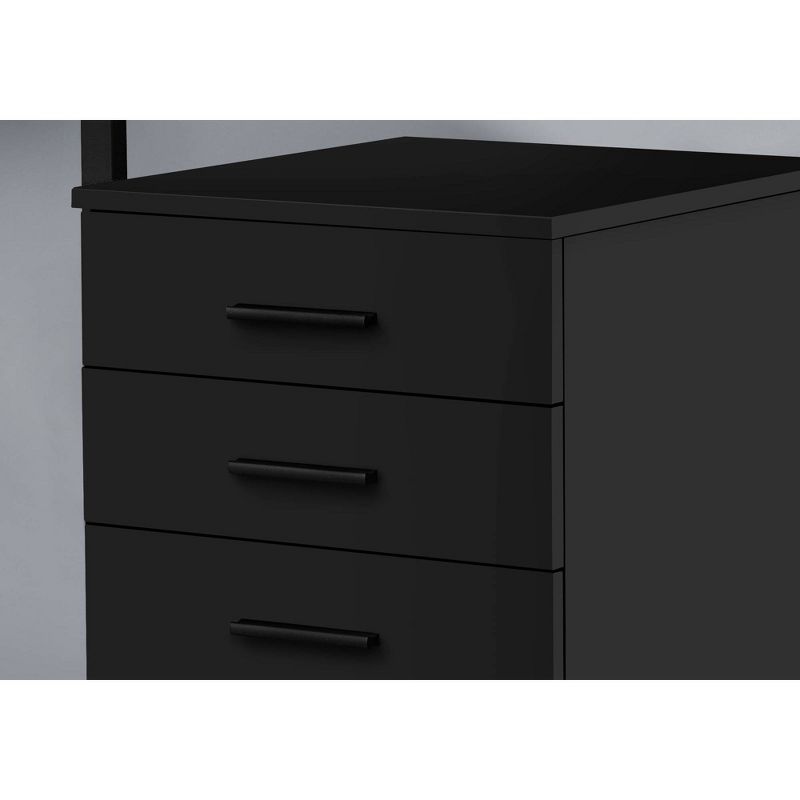 24" 3 Drawer Filing Cabinet with 2 Locking Casters - EveryRoom, 4 of 7