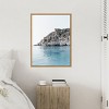 Amanti Art Sculptured Shoreline Milos by Bella Eve Canvas Wall Art Print Framed - 4 of 4