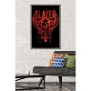 Trends International Slayer - Diabolus In Musica - Skull Framed Wall Poster Prints Barnwood Framed Version 22.375" x 34" - 2 of 4