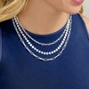 Ross-Simons Sterling Silver Jewelry Set: 3 Necklaces Size 18 - 4 of 4