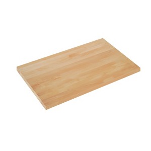 Flash Furniture Bennett Solid Wood Indoor 1.5 Inch Thick Rectangular Tabletop - 1 of 4