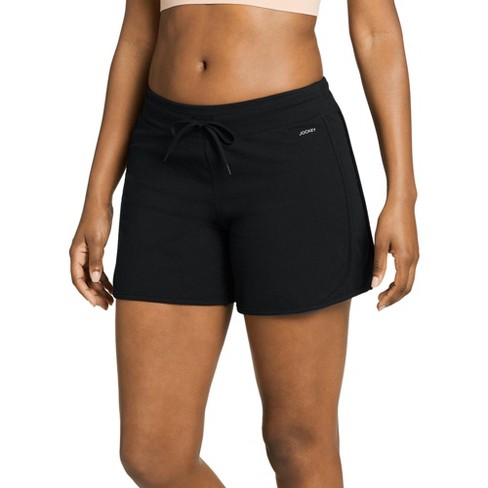 Jockey Women's Cotton Jersey 5 Sport Short 1xl Black : Target