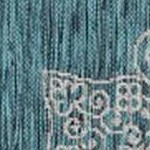 teal/ivory