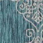 teal/ivory