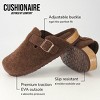 CUSHIONAIRE Hana Slip-On Buckle Clog with Cork Footbed +Memory Foam, Wide Widths Available - 4 of 4