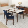 NicBex Mid Century Wooden Dining Chairs Set of 2 with Upholstered Cushion Back,Stylish Accent Chairs for Dining Room,Kitchen,Office - 3 of 4