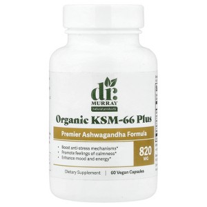 Dr. Murray's Organic KSM-66 Plus, 60 Vegan Capsules : Target