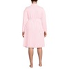 Lands' End Women's Cooling Robe with Piping - 2 of 3
