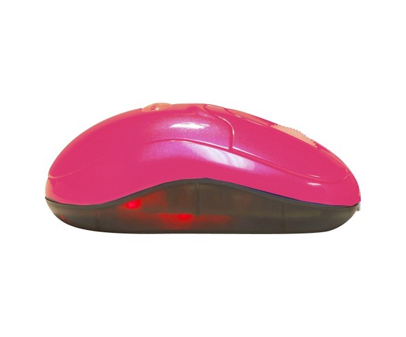 PC Treasures Mighty Mini Wireless Mouse - Pink (07225)