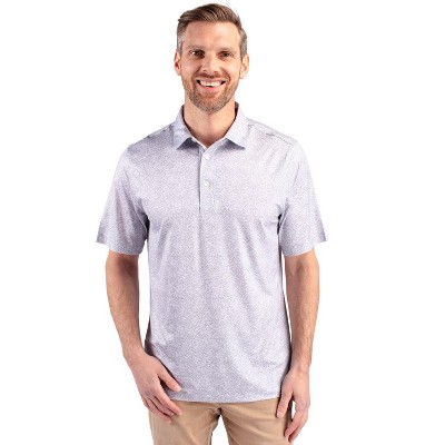 Cutter & Buck Pike Constellation Print Stretch Mens Polo Shirt