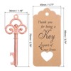 Unique Bargains Vintage Wedding Party Favor Souvenir Bottle Openers Set - 2 of 4