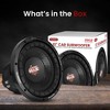 1200 Watt Subwoofer for Powerful Bass with Dual 4 Ohm, Compact Design, Great for Car Audio Systems - 3 of 4