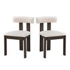 NicBex  Set of 2 Modern Upholstered Dining Chairs with Open Back,Kitchen Side Chairs for Kitchen,Living Room - 4 of 4