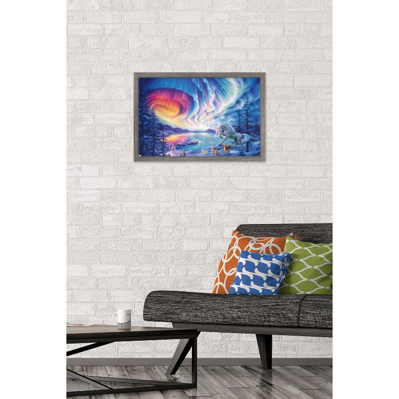 Trends International Space - Borealis Framed Wall Poster Prints, 2 of 7