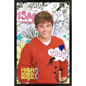 Trends International High School Musical 2 - Troy Framed Wall Poster Prints - 1 of 4