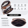 Crossbody Purse ,Lightweight Medium Crossbody Bag Soft Leather Shoulder Handbags - 4 of 4
