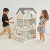 Teamson Kids Wonderland Ariel 2-in-1 Dollhouse/Play Kitchen Playset - Gray & Ivory - 4 of 4