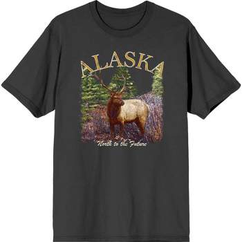 Adventure Society Alaska Crew Neck Short Sleeve Adult T-shirt