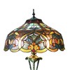 Chloe Lighting Alessandra Tiffany-style 2 Light Victorian Table Lamp 17" Shade - 4 of 4
