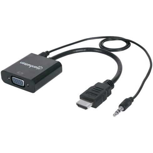 HDMI male to VGA female adapter