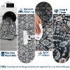 Washable Vintage Area Rug - Non-Slip Low Pile Stain-Resistant Carpet for Living Room, Bedroom, Indoor Use - 4 of 4